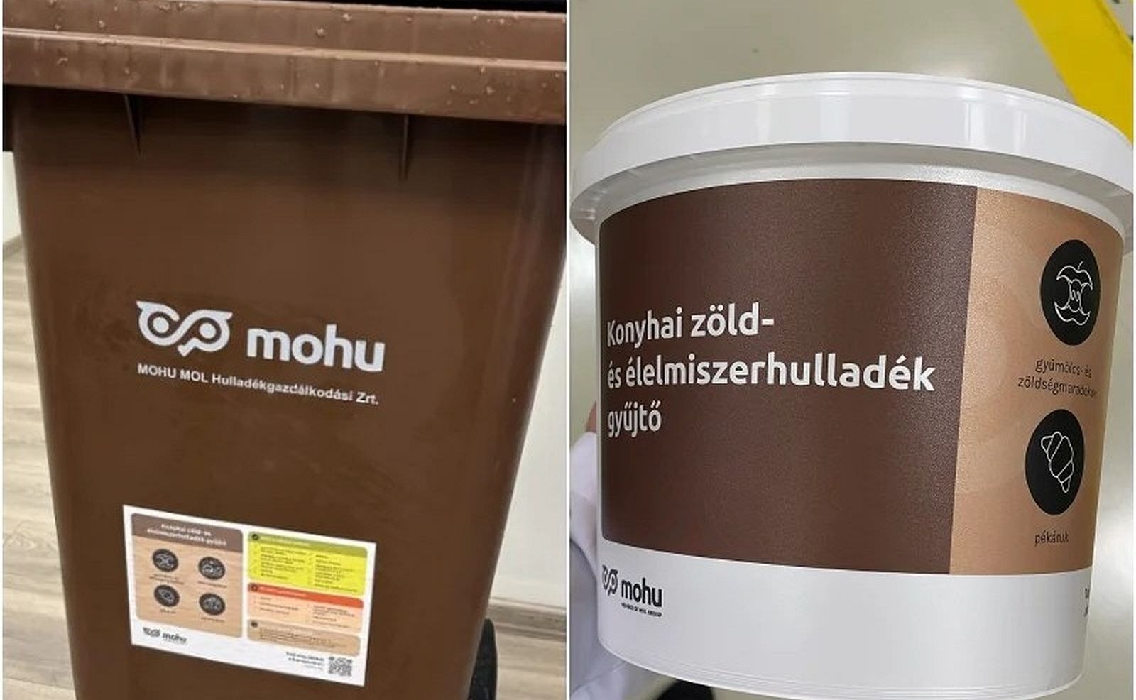 Szinte minden társasháznál elindul a konyhai bio- és élelmiszerhulladék gyűjtése