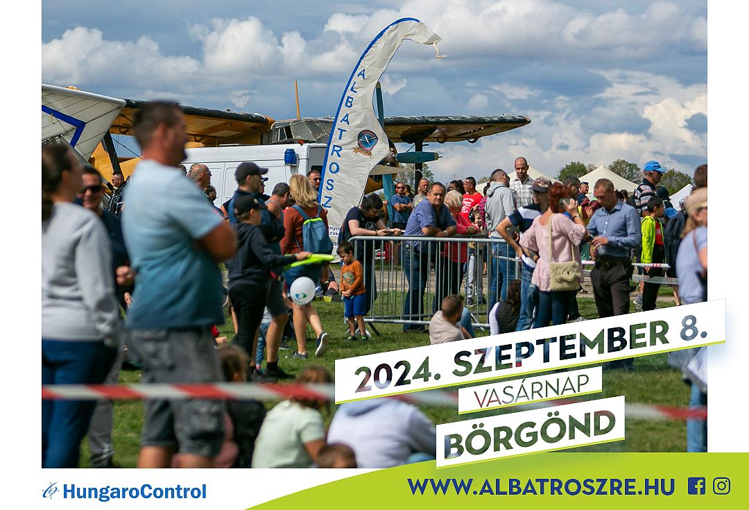 29. Börgöndi Légiparádé – Szárnyaló gépmadarak, különleges bemutatók vasárnap