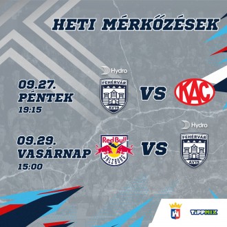 A héten két izgalmas mérkőzés vár a Volánra a tavalyi döntősök ellen