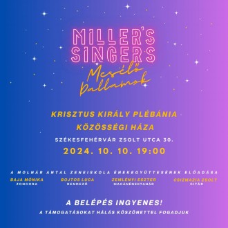 Mesélő dallamok a Krisztus Király Plébánia Közösségi Házában