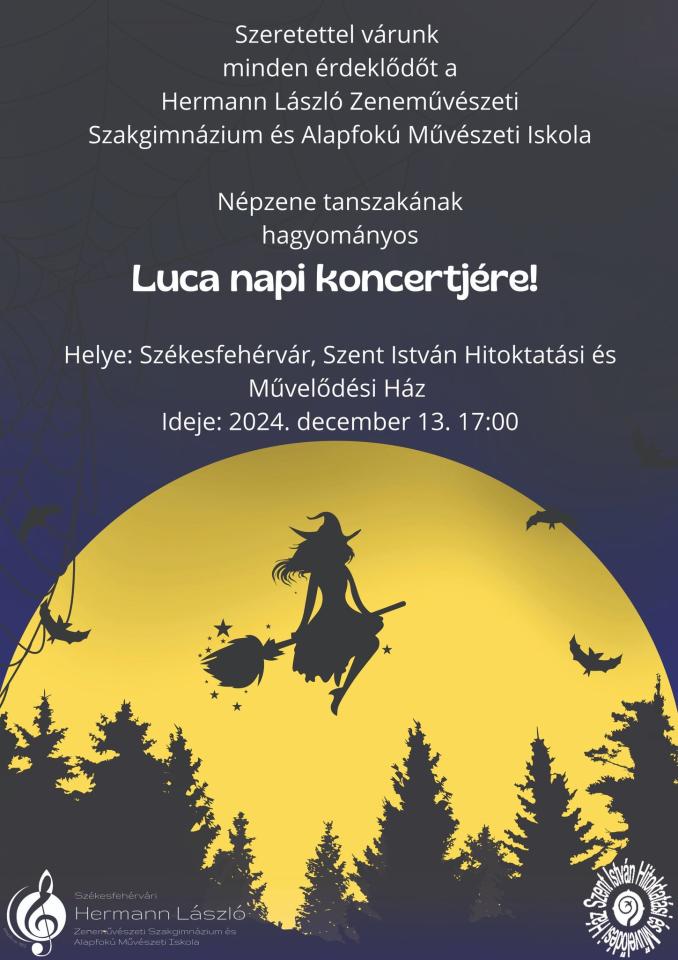Székesfehérvár Városportál - Luca-napi koncert ifjú zenészekkel ...