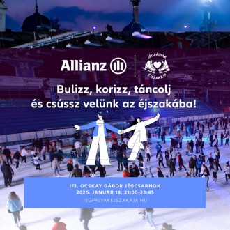 Jégpályák éjszakája szombaton az ifj. Ocskay Gábor Jégcsarnokban