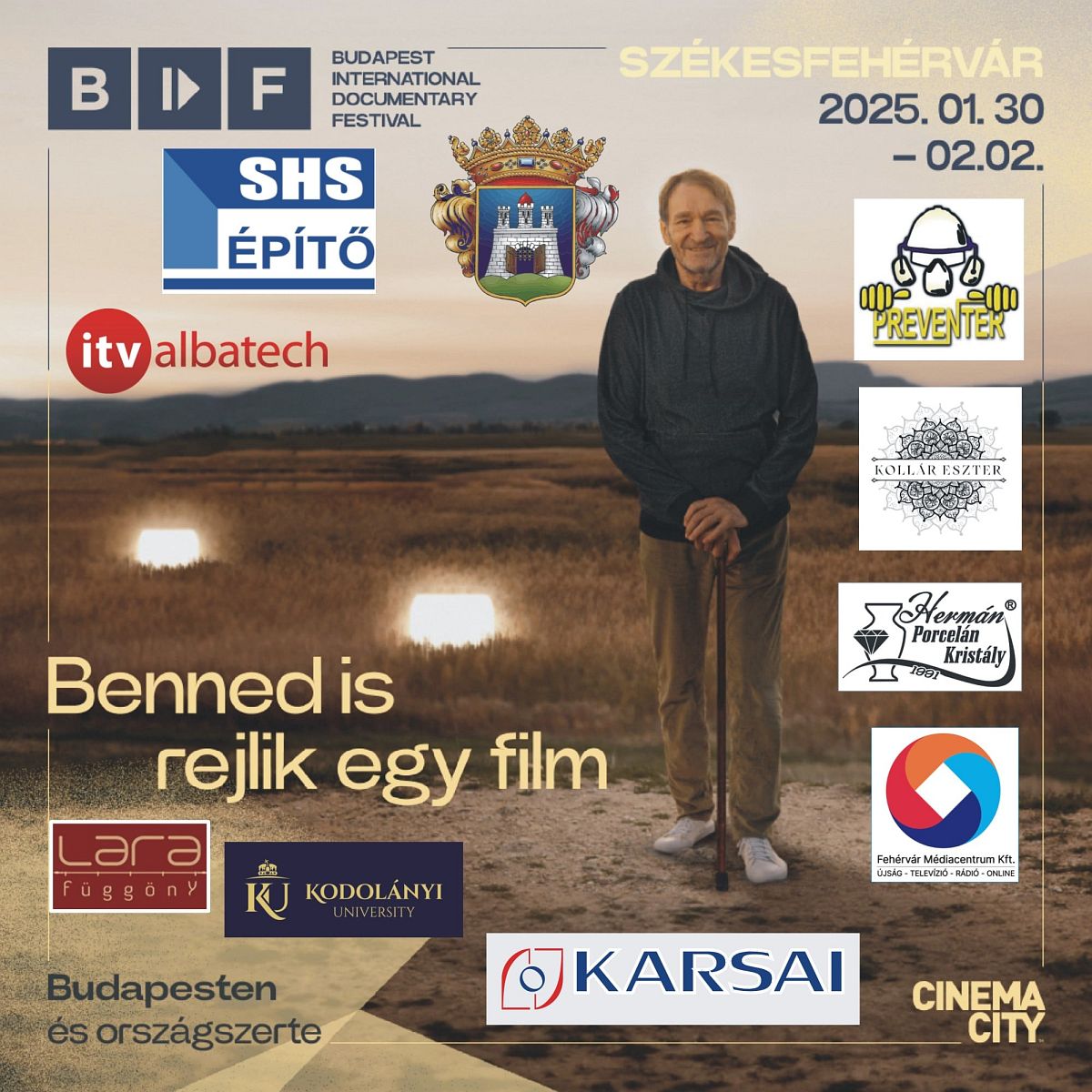 Díjnyertes dokumentumfilmek Székesfehérváron - BIDF2025