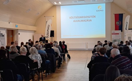 Szakmai fórum a Széphőnél a kötelezővé váló költségmegosztókról