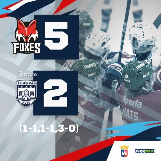 Az utolsó harmadban úszott el a fehérvári győzelem az osztrák jégkorongligában