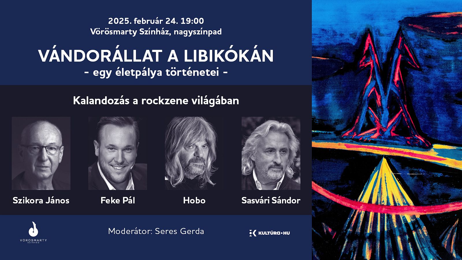 Sasvári Sándor, Hobo és Feke Pál lesznek Szikora János vendégei Székesfehérváron