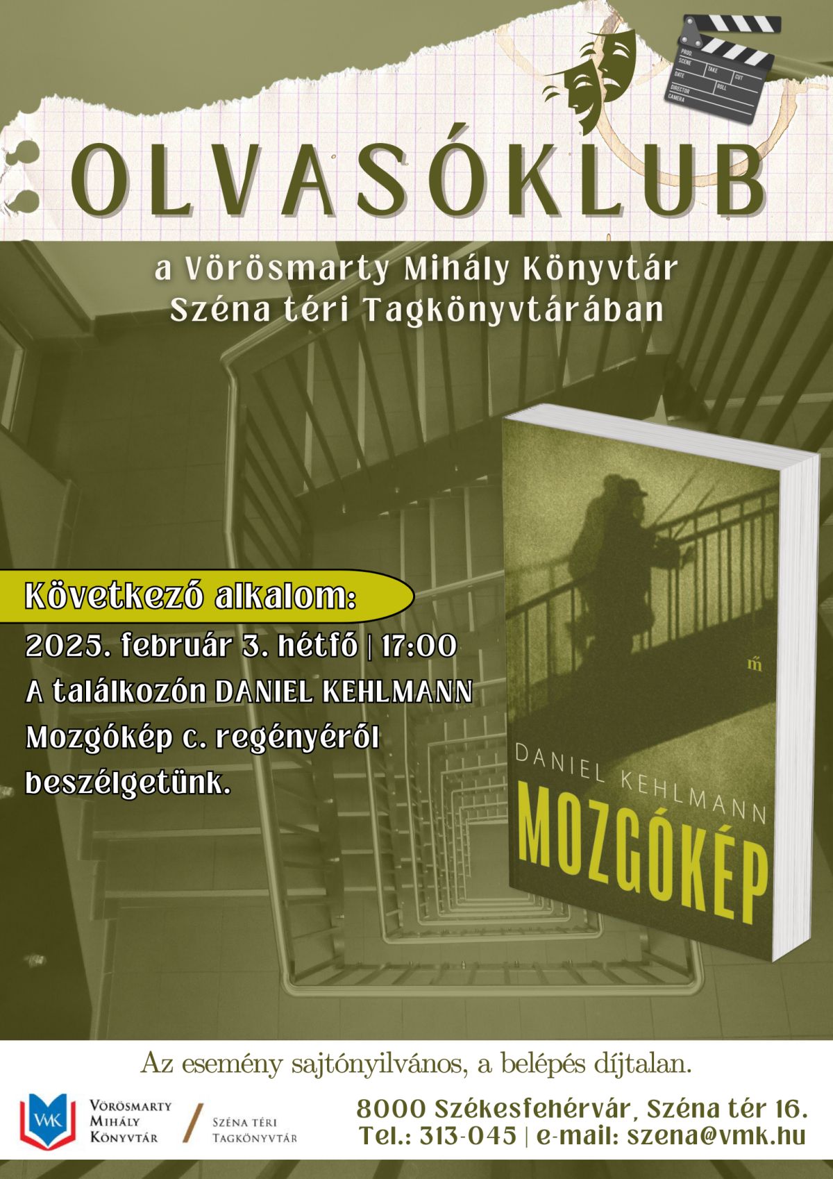 Olvasóklub és rejtvényfejtők napja a Vörösmarty Könyvtárban