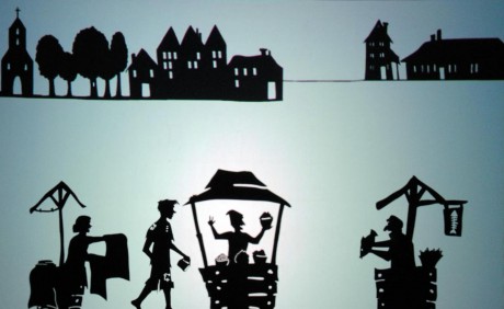 Árnyékszínház a fehérvárcsurgói Károlyi Kastély Látogatóközpontjában