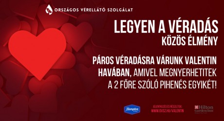 Kétnapos pihenést lehet nyerni az Országos Vérellátó Szolgálat páros véradó akcióján