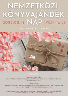 Ajándékkönyvvel lepik meg az olvasókat február 14-én a fehérvári könyvtárak