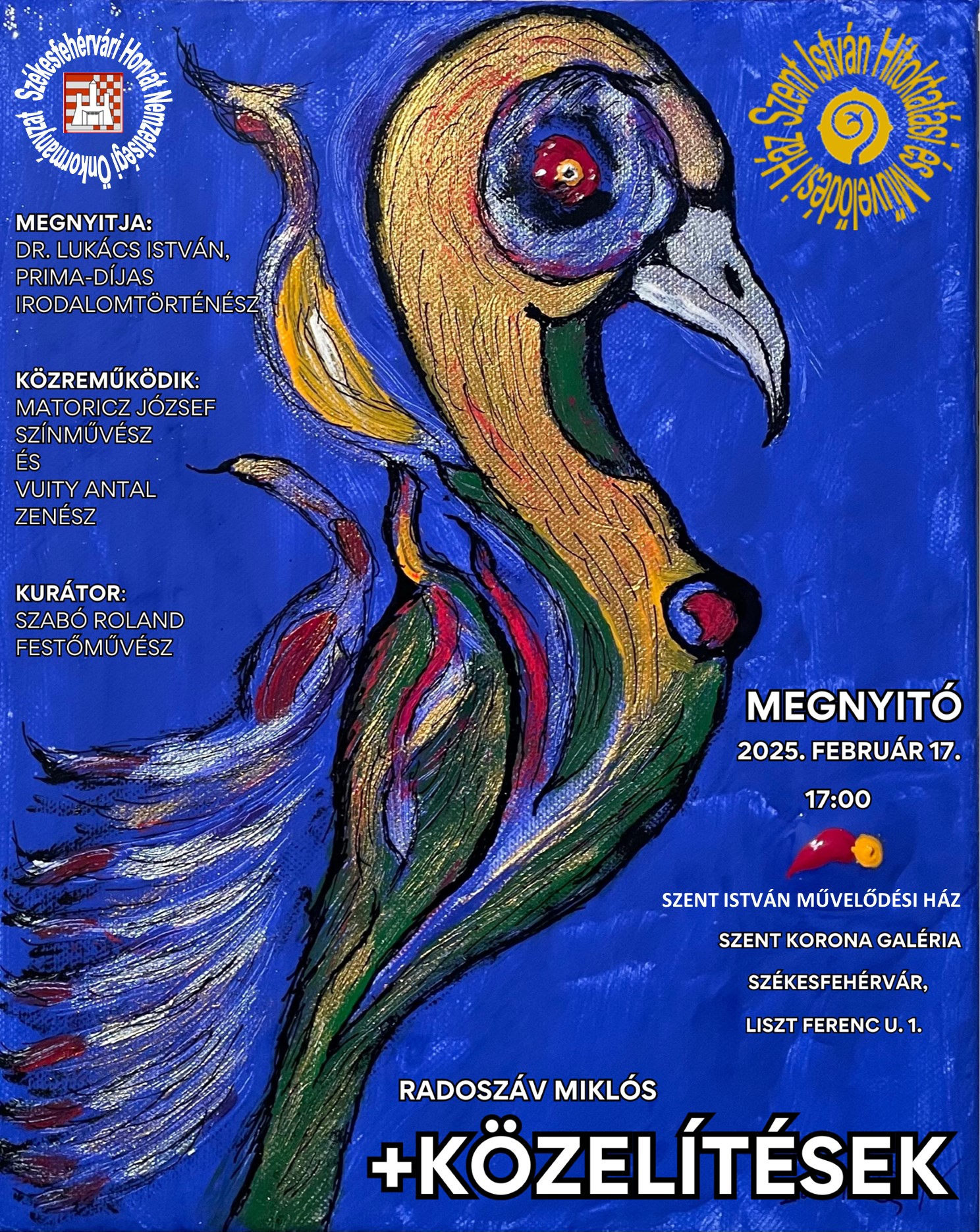 +Közelítések – hétfőn a Szent Korona Galériában nyílik meg Radoszáv Miklós kiállítása