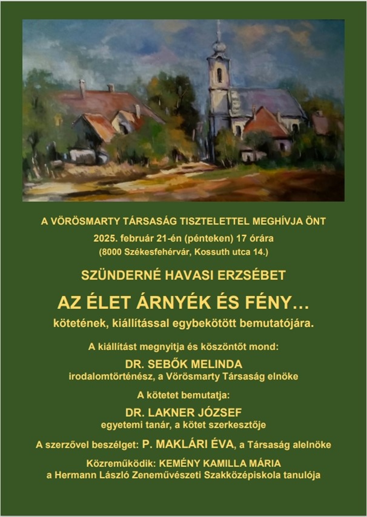 Kötetbemutató és vendég a Szlovákiai Magyar Írószövetségtől