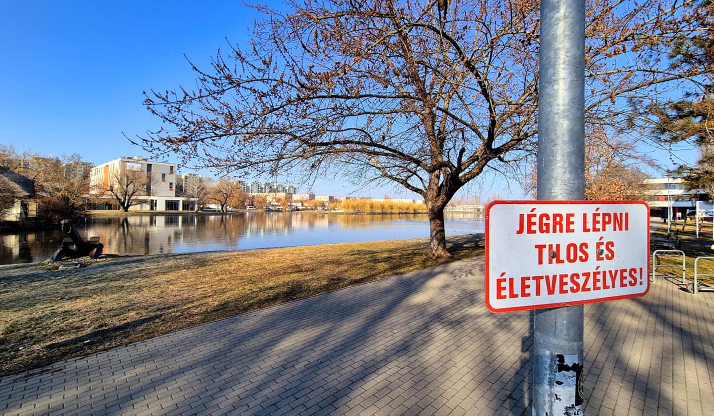 Jégre lépni tilos! - életveszélyes a városi tavak jegére menni