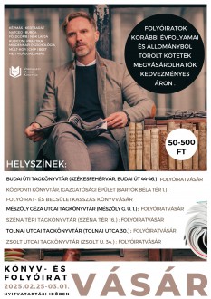 Könyv- és folyóiratvásár a fehérvári könyvtárakban február végén