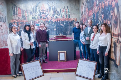 Az MCC külföldi vendégoktatóit és -kutatóit fogadták a Városházán