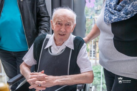 Südi László születésnapi köszöntése az Országos Papi Otthonban