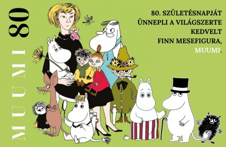 Muumin és barátai a könyvtárban - 80 éves a finn mesefigura