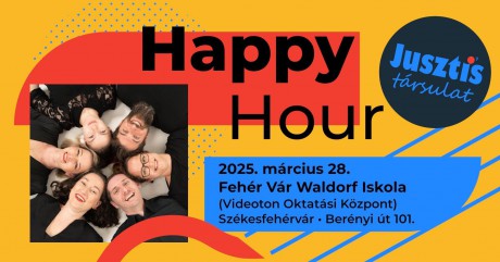 Happy Hour a JusztIs Társulattal - kötetlen szituációs játékokat láthatnak a nézők