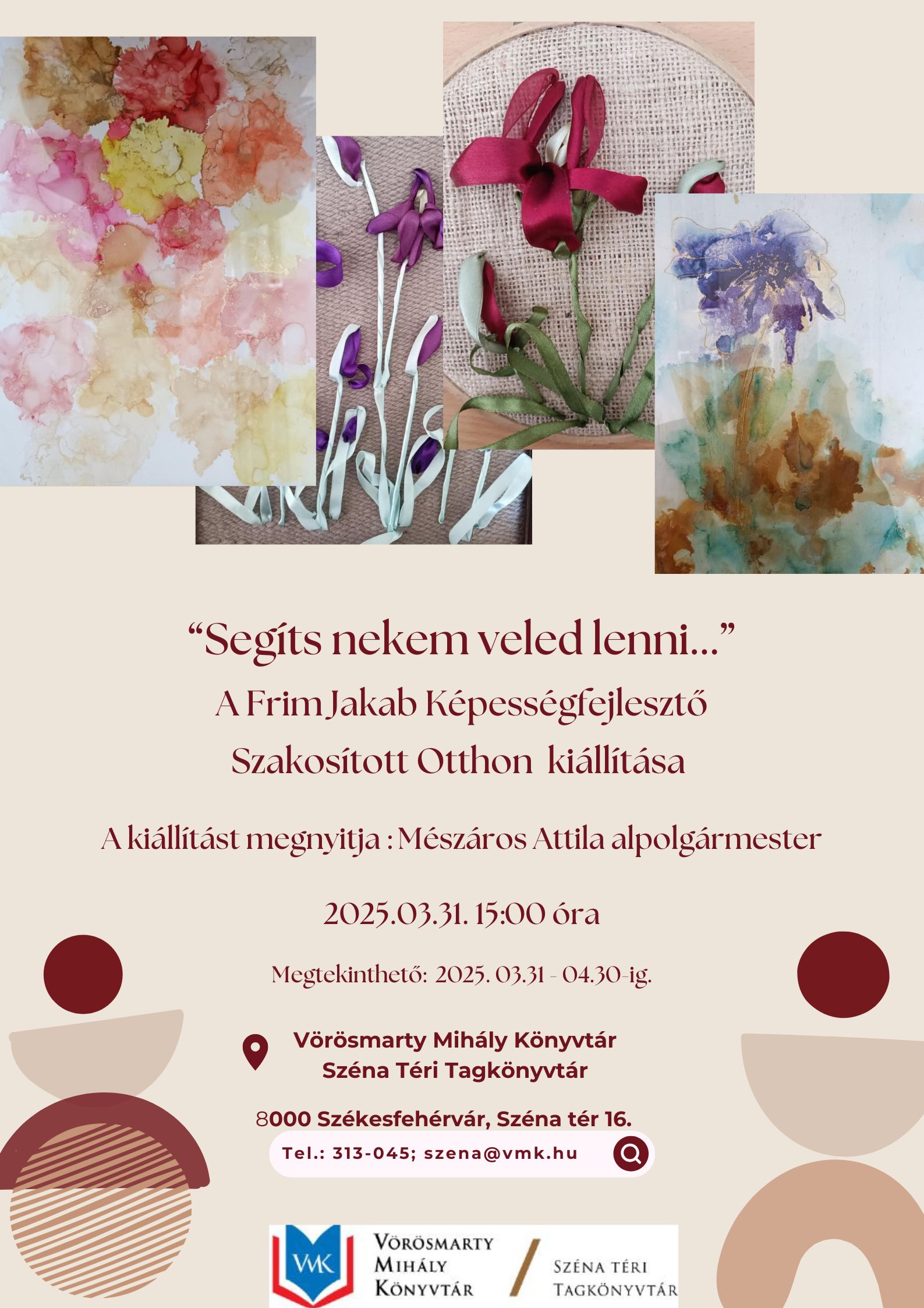 Kiállítás nyílik hétfőn a Frim Jakab Képességfejlesztő Szakosított Otthon lakóinak alkotásaiból