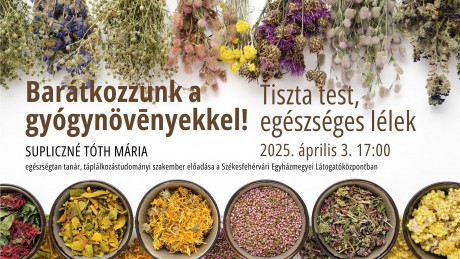 Kezdődik a Barátkozzunk a gyógynövényekkel sorozat tavaszi idénye