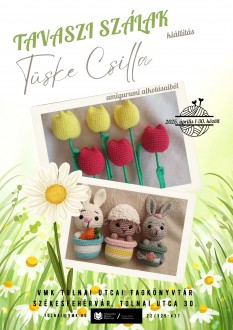 Várostörténetet bemutató képeslapok és amigurumi alkotások kiállítása a fehérvári tagkönyvtárakban