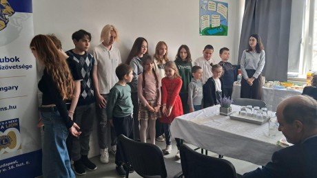 Az ukrán gyermekeket segítő DigiSulit látogatta meg a Lions Clubok Nemzetközi Szövetségének elnöke