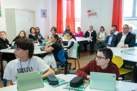 Okostanteremmel bővült a Táncsics Mihály Általános Iskola