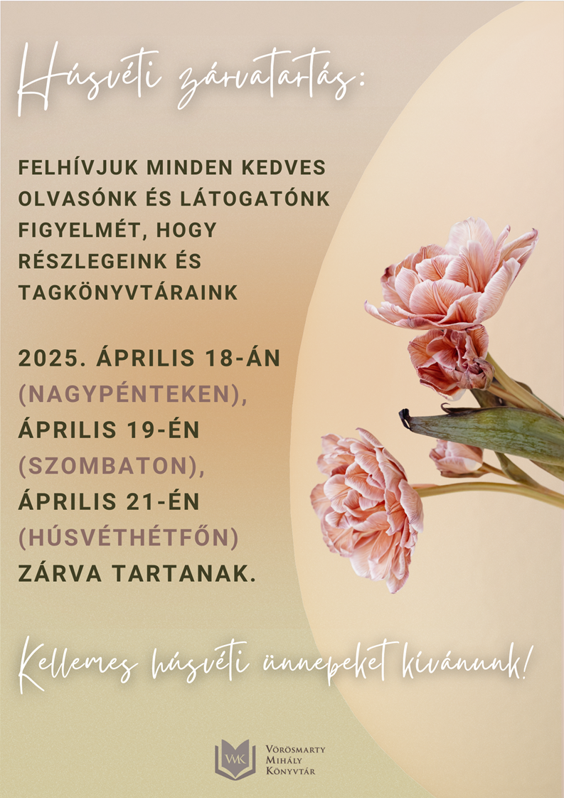 A könyvtárak zárva lesznek, a múzeum bizonyos kiállítóhelyei kinyitnak egy-egy napra húsvétkor