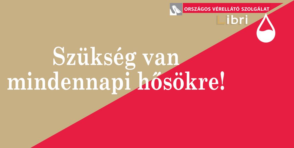 Az olvasás segít átélni – a véradás segít élni! – Libri kupont kap minden véradó