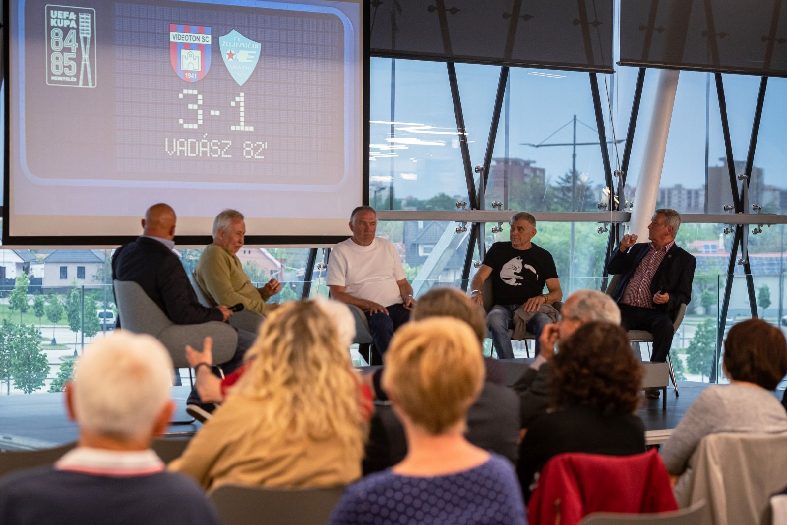 UEFA 40- a Zseljeznicsar elleni UEFA-Kupa-elődöntőről sztoriztak a Vidi legendái