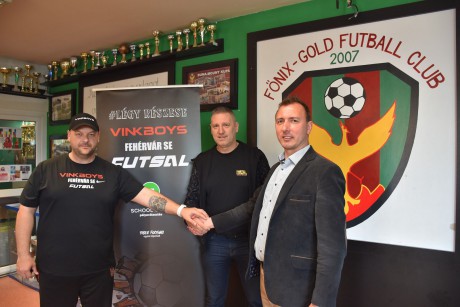 A Főnix Gold FC-vel szárnyalna a futsal elit felé a Vinkboys