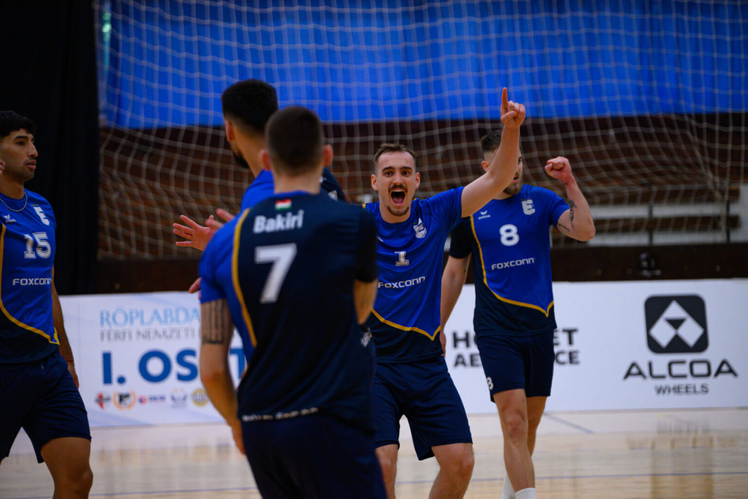 Férfi röplabda Extraliga - a MÁV Előre nyerte a döntő első meccsét