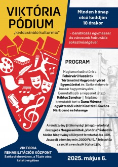 Fehérvári Huszárok és népzene a Viktória Pódium májusi estjén