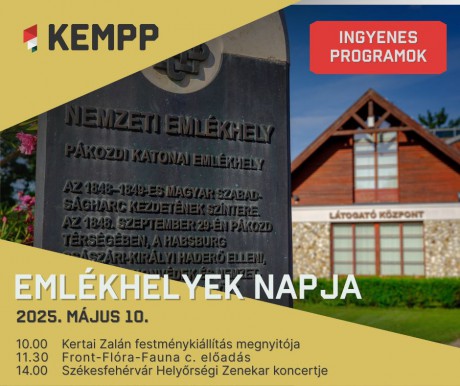 Front, flóra, fauna - Emlékhelyek Napja a Katonai Emlékparkban