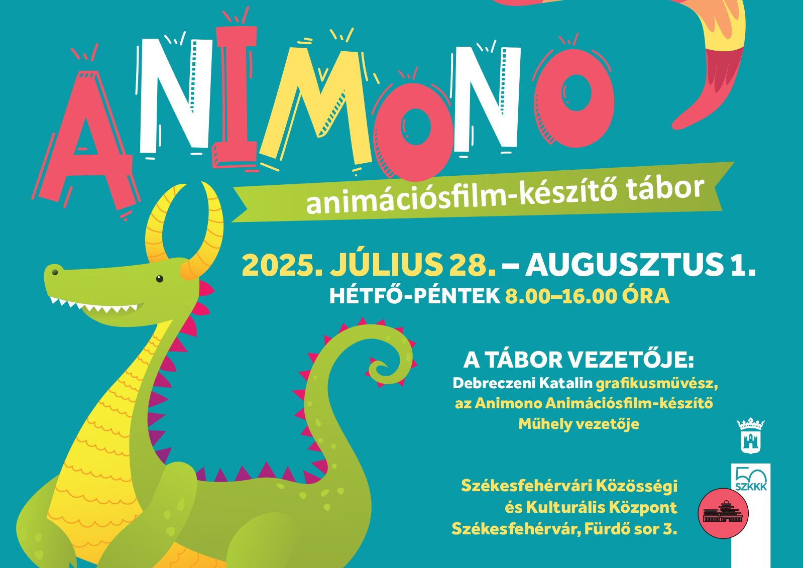 Művészeti tábor rajzolás, festés és a filmkészítés iránt érdeklődő gyerekeknek