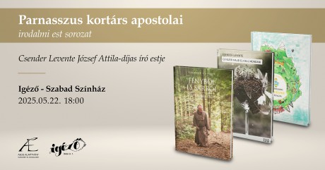 Májusi kötetbemutató a Parnasszus kortárs apostolai tizedik évadában