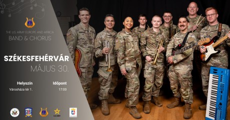 Amerikai katonazenekar ad ingyenes koncertet pénteken délután a Belvárosban