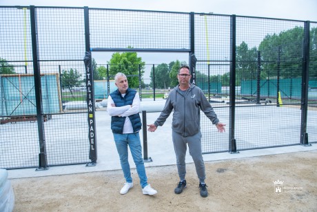 Nálunk még ritkaságnak számító padelpálya épül a Bregyó közi sportközpontban