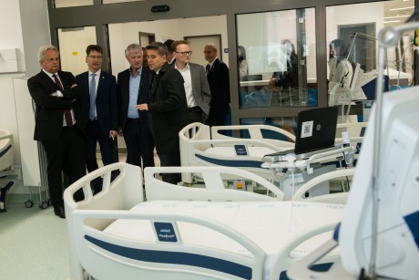 Elkészült és átadták a Szent György Kórház új épülettömbjét