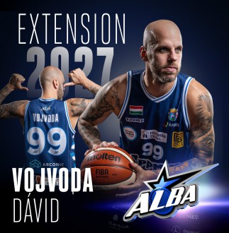 2027-ig hosszabbított Vojvoda Dáviddal az Alba Fehérvár