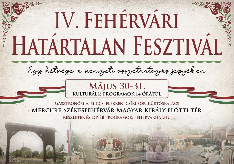 Határtalan Fesztivál - színpadi és gasztronómiai különlegességek a Belvárosban