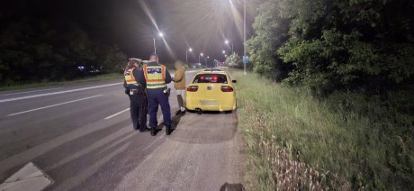 Rendőrségi rajtaütés - illegális gyorsulási versenyt terveztek a Szent Flórián körúton