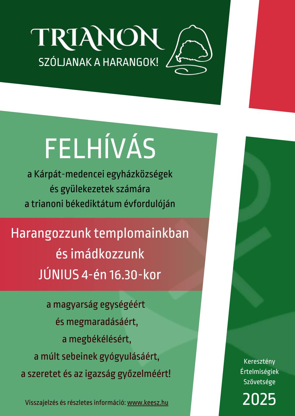 Trianoni harangozás 2025 - a békediktátumra emlékeznek június 4-én