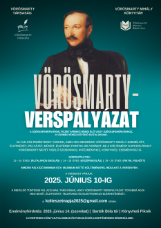 Vörösmarty-verspályázat fiataloknak – ma még be lehet adni a pályaműveket