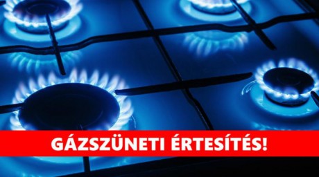 Gázszünet lesz Feketehegy-Szárazrét számos utcájában