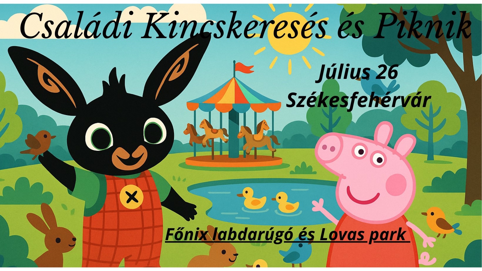 Családi nap lesz a Főnix Labdarúgó és Lovasparkban július 26-án