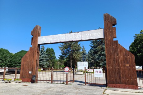 Teljesen megújul a több mint 40 éves Béla úti temető bejárata