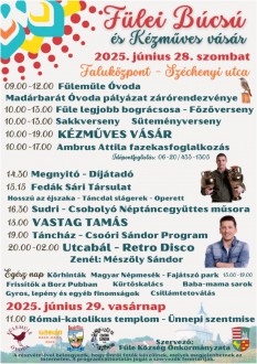 Fülei búcsú és kézműves vásár lesz június 28-án szombaton