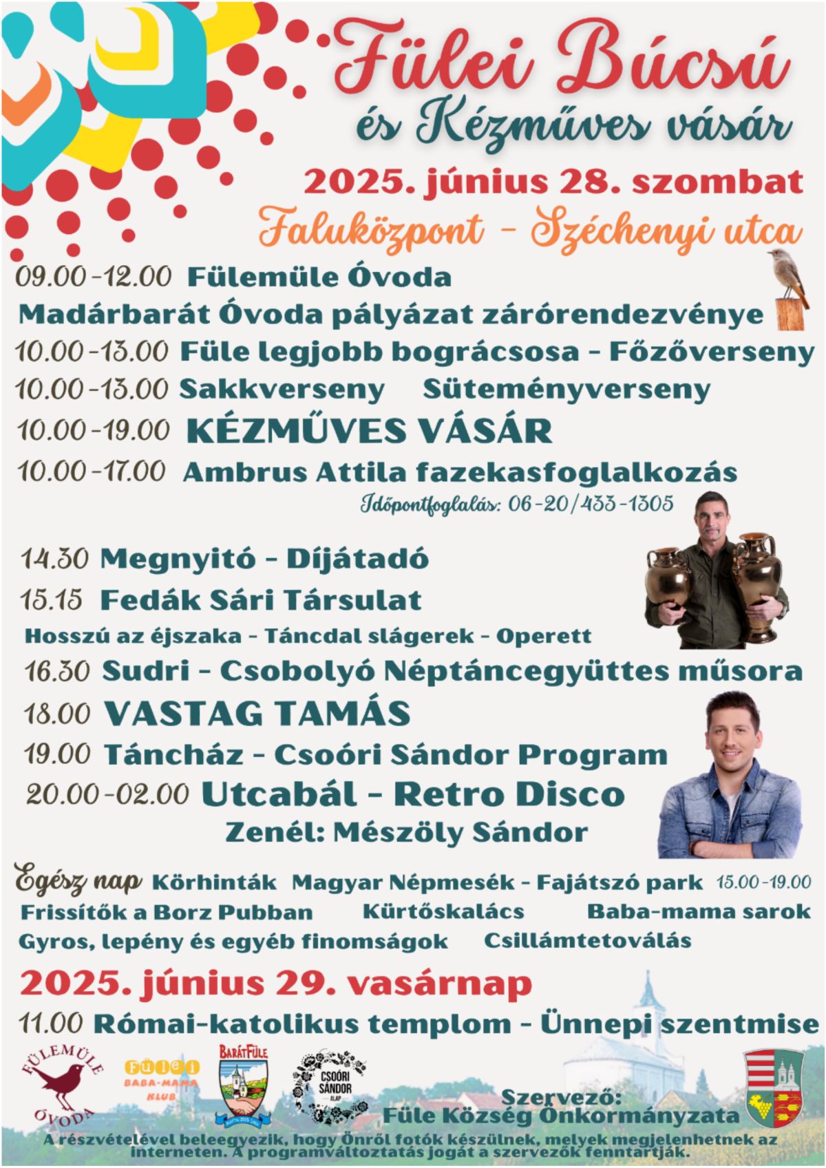 Fülei búcsú és kézműves vásár lesz június 28-án szombaton