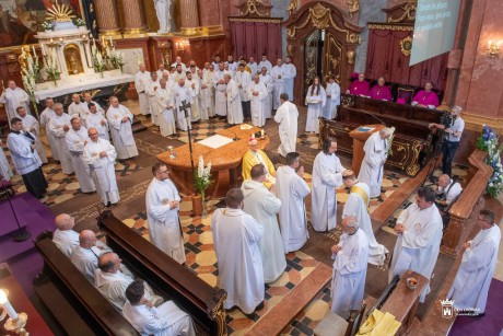 Pappá szentelték a Székesegyházban Mesics Richárd Jánost